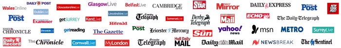 High-authority publication logos
